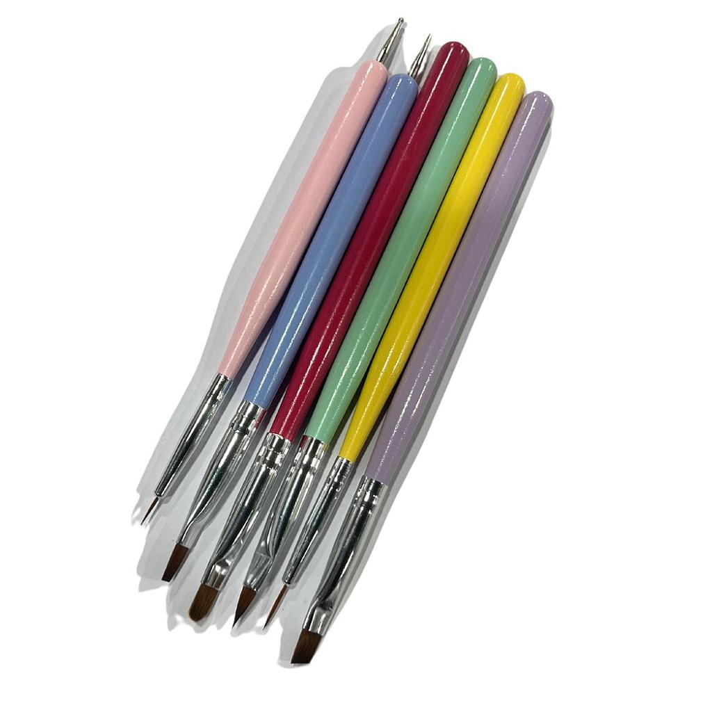 PINCEL-PUNZON KIT*6