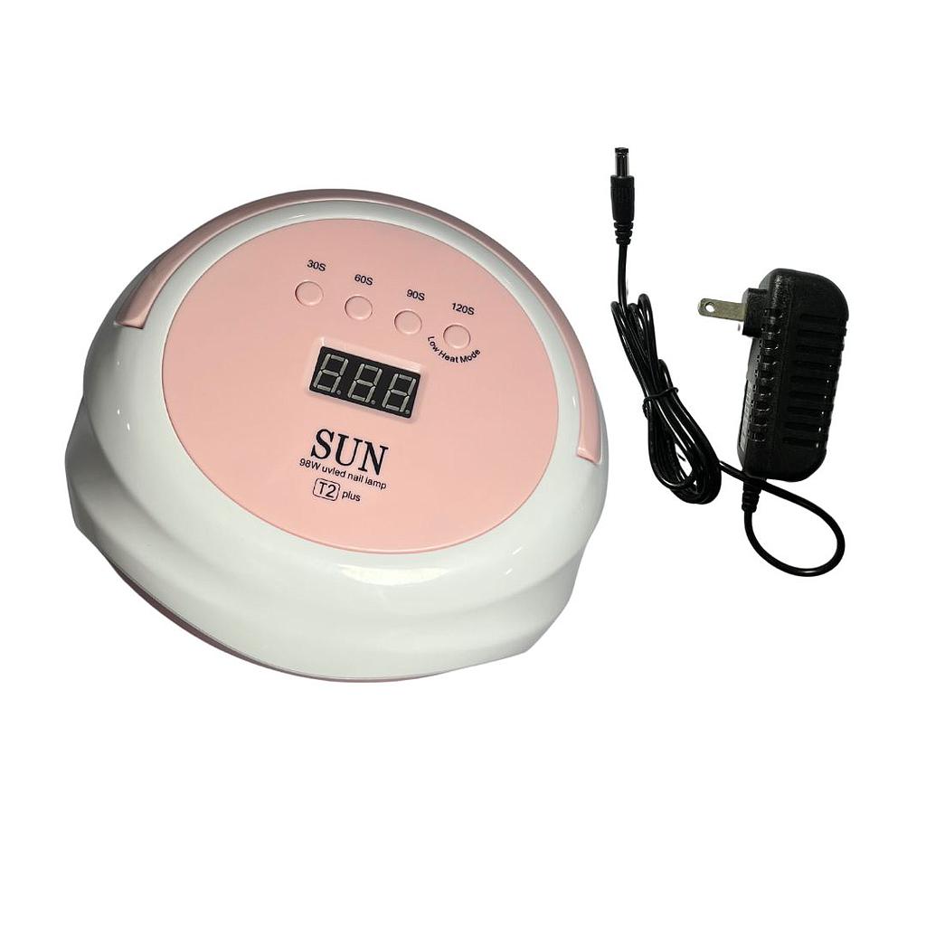 LAMPARA SUN T2 98W ROSADA