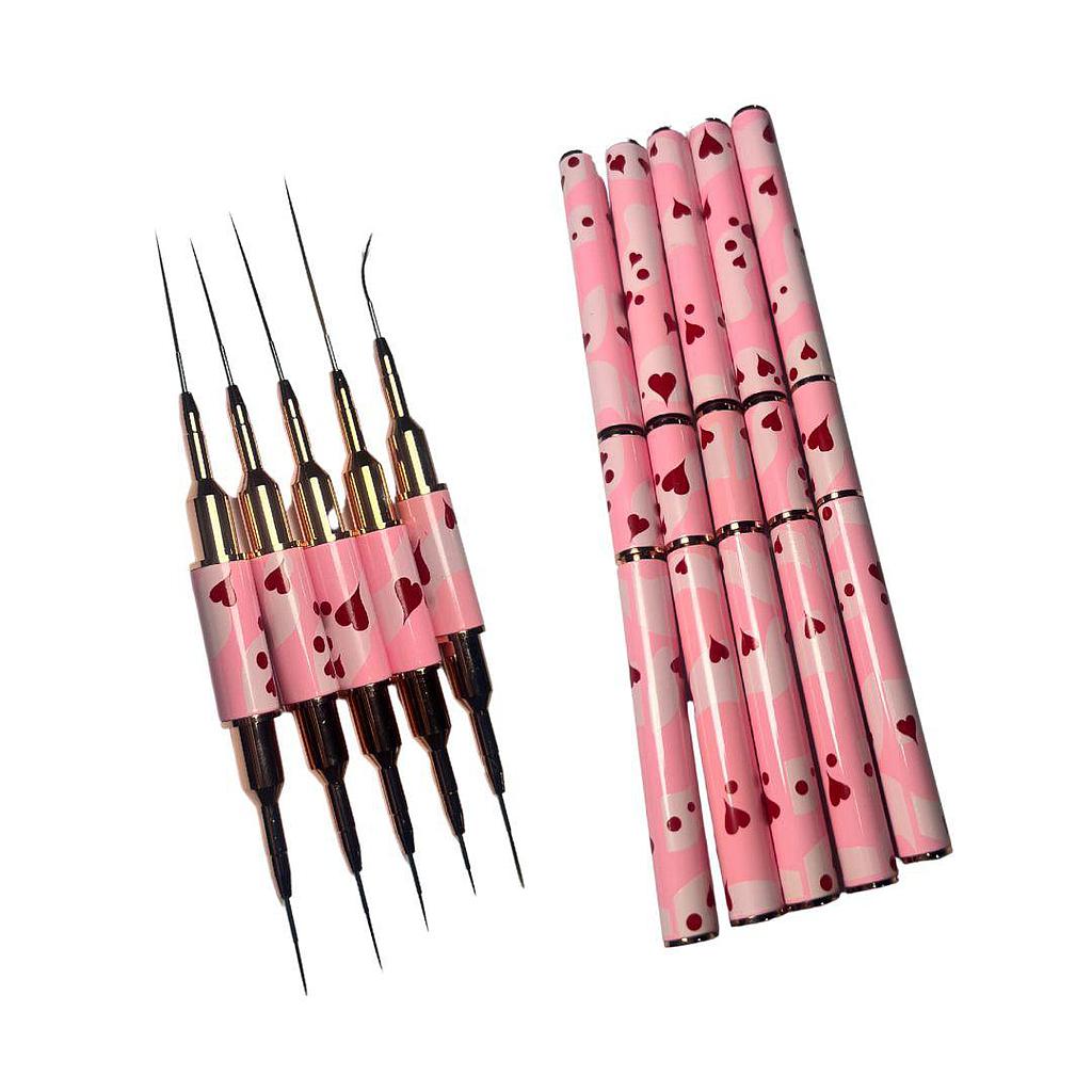 PINCEL LINER DOBLE*5