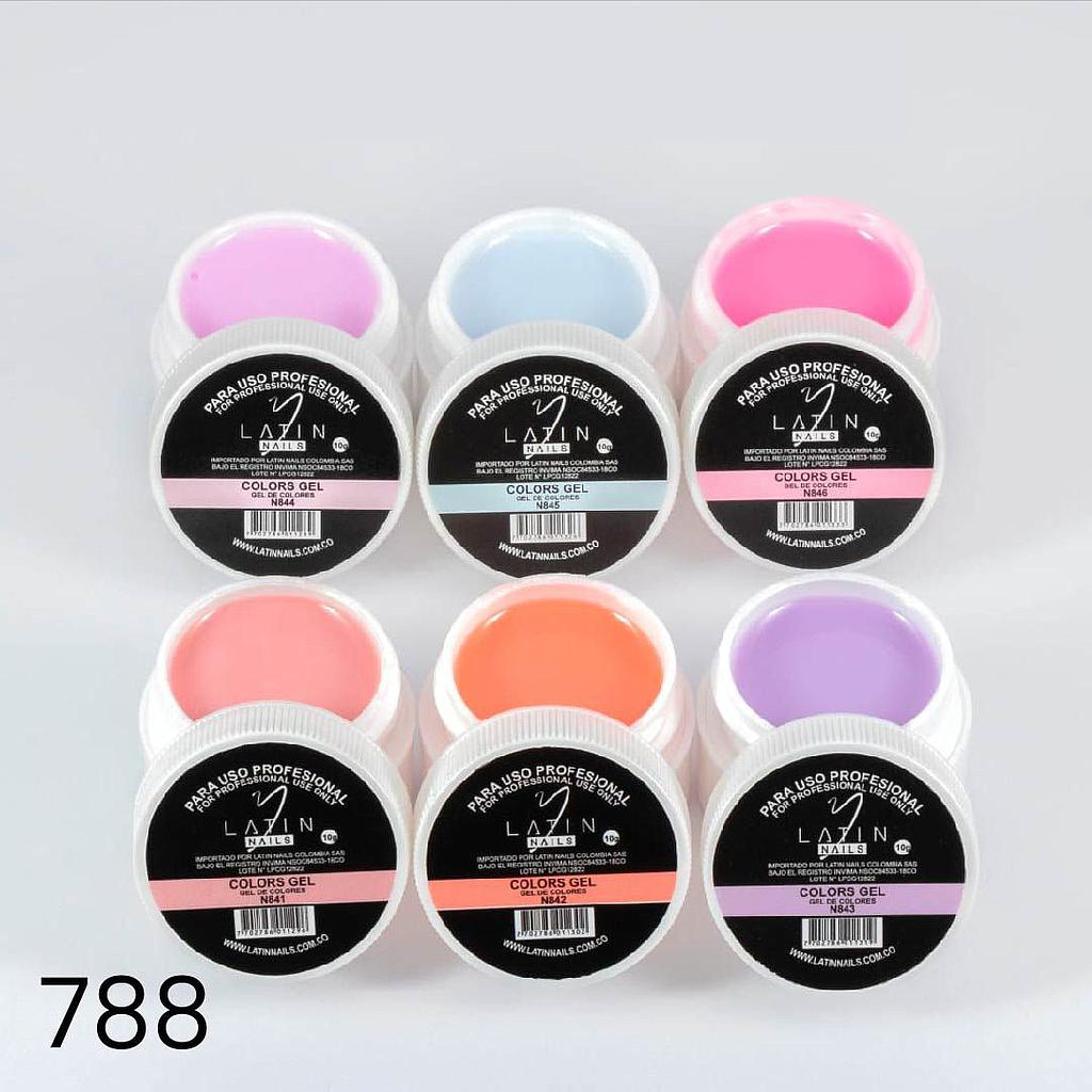 GEL COLORES LATIN